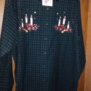 NEW NUTCRACKER CHRISTMAS SHIRT, XL LARGE, LONG SL